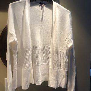 Vince Camino classic white cardigan